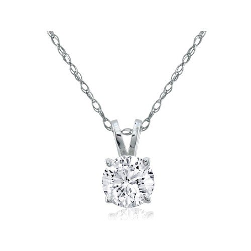 1 3 Carat Diamond Solitaire Necklace