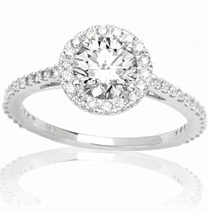 1.3 Carat Diamond Engagement Ring