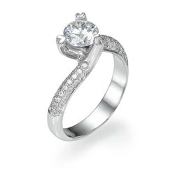 1.3 Carat Diamond On Finger