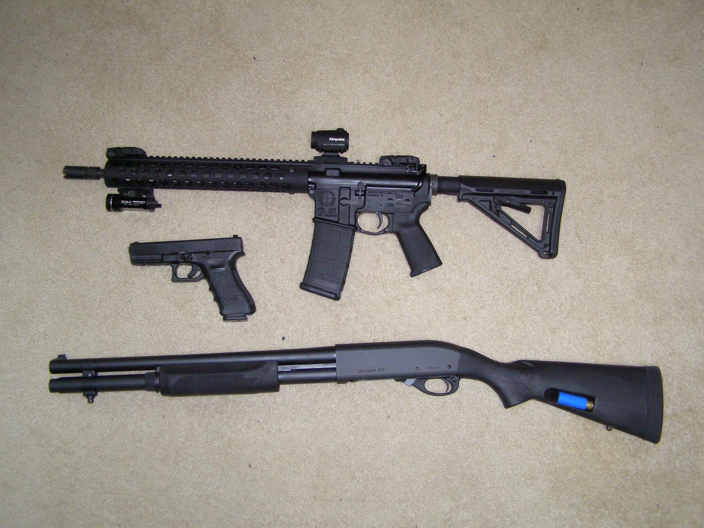 Ar15 3 Gun Setup