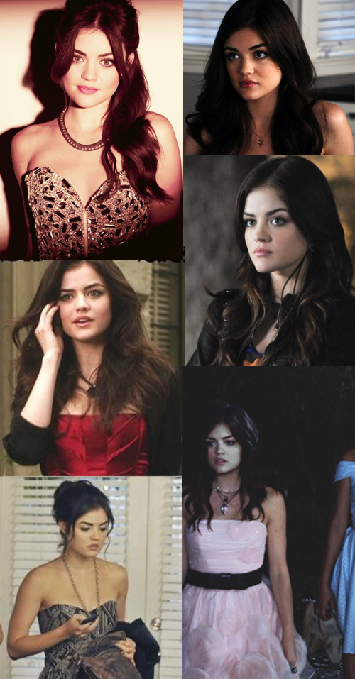 Aria Montgomery Hair Up