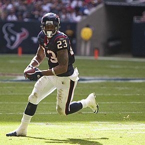 Arian Foster Bow Touchdown