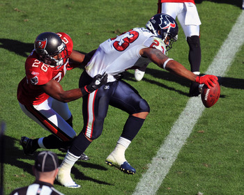 Arian Foster Bow Touchdown