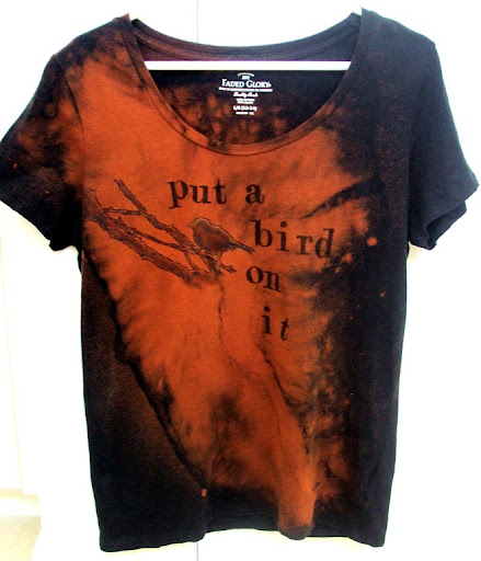 Bleach Painted Shirt