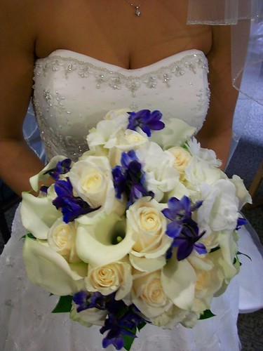 Blue Wedding Flowers Ideas