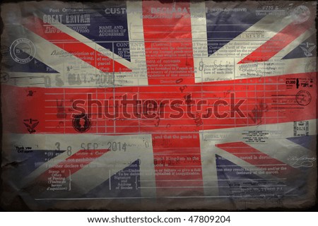 Britain Flag Background