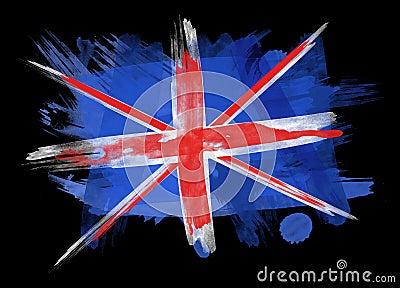 Britain Flag Background