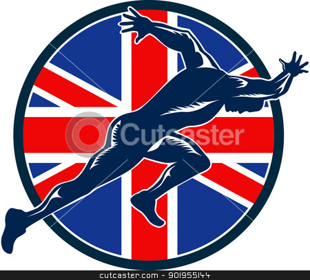 Britain Flag Cartoon