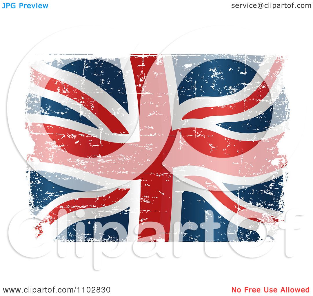 Britain Flag Cartoon