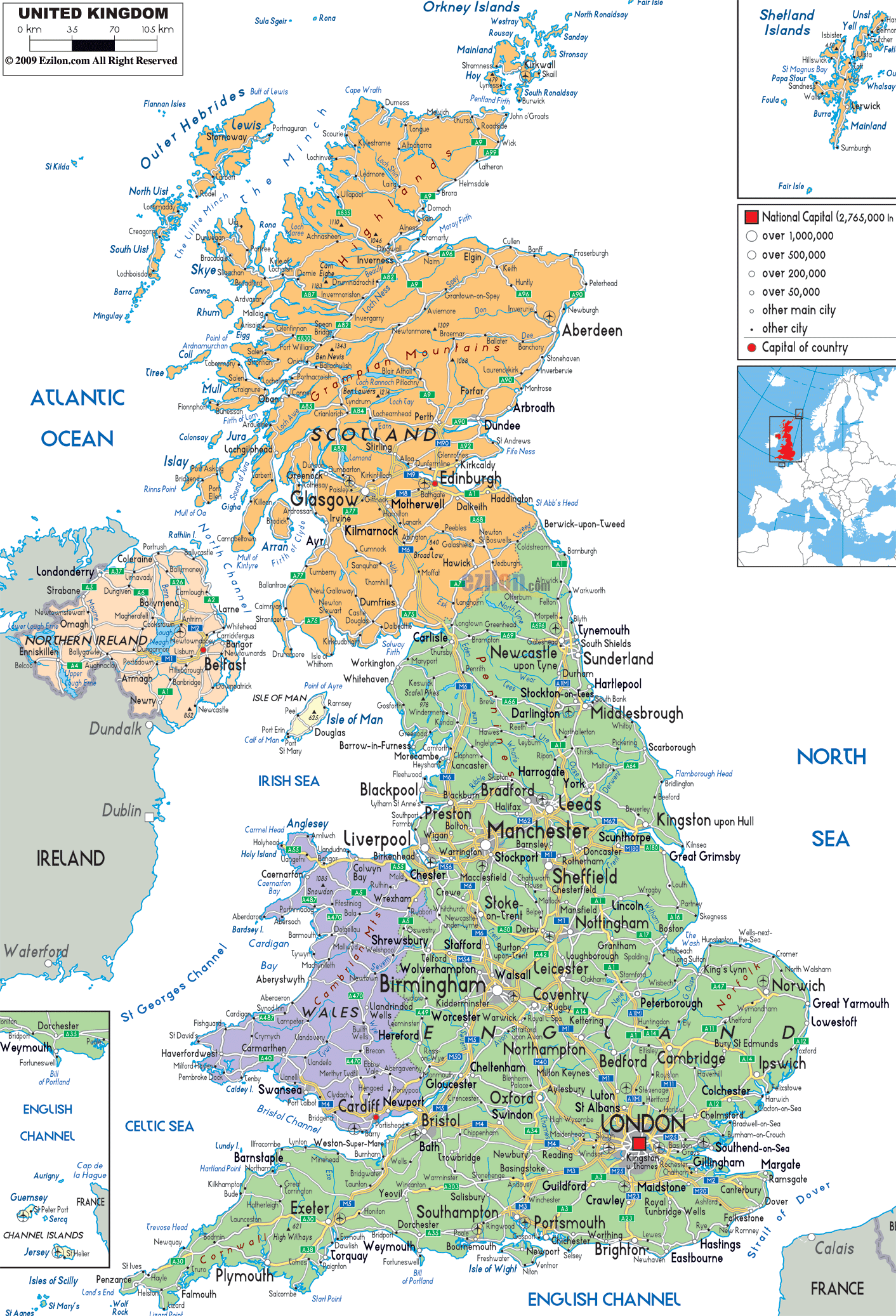 Britain Map