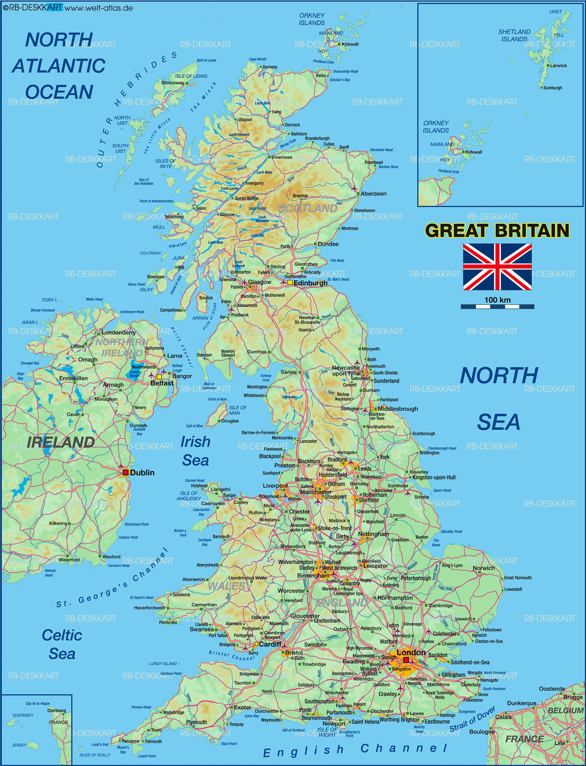 Britain Map