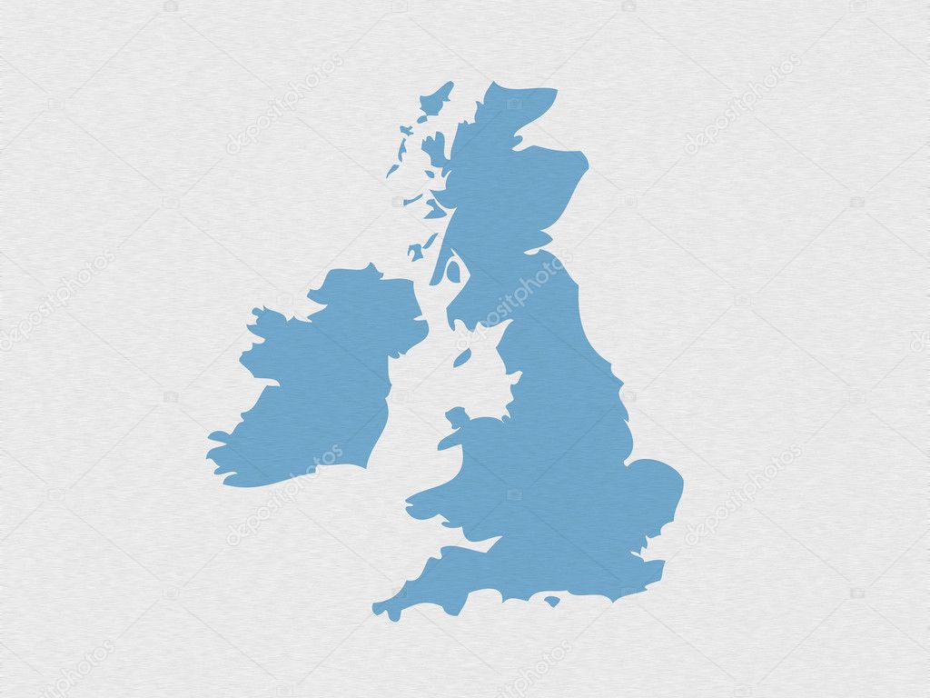 Britain Map Outline