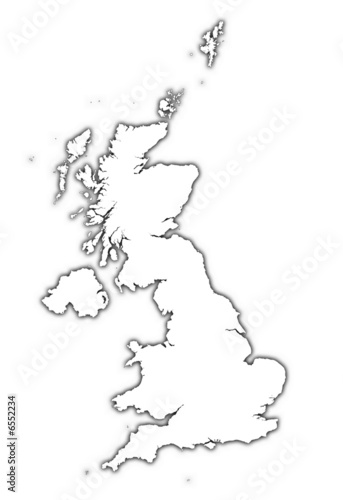 Britain Map Outline