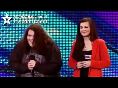 Britains Got Talent 2012 Jonathan And Charlotte Youtube