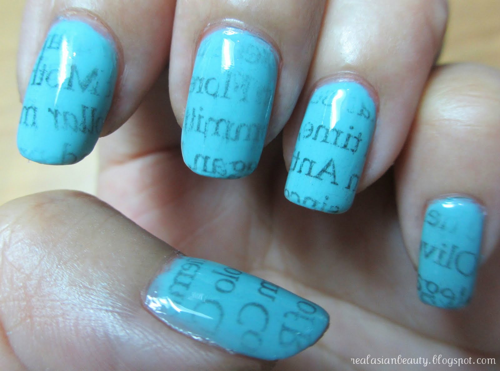 Can You Make Newspaper Nails With Water