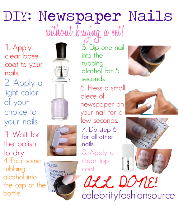 Can You Make Newspaper Nails With Water