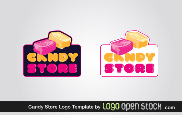 Candy Store Logos