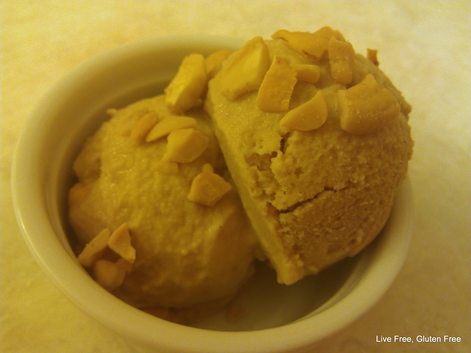 Caramel Cashew Ice Cream Recipe