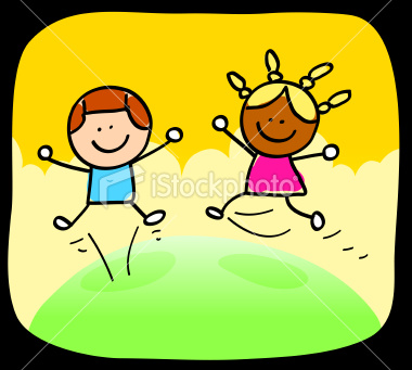 Cartoon Pictures Of Children Playing Outside