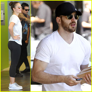 Chris Evans Actor Girlfriend 2011