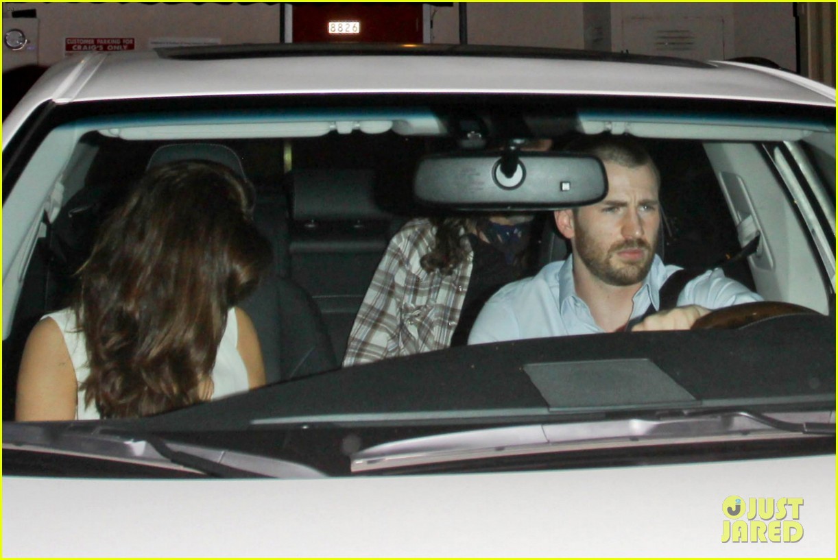 Chris Evans And Minka Kelly 2012