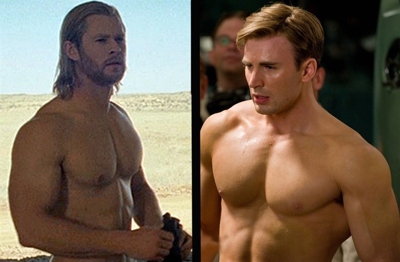 Chris Evans Body Transformation