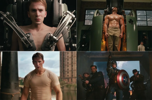 Chris Evans Captain America Body Workout