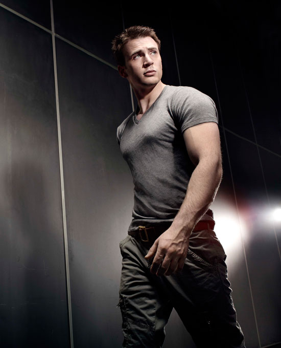 Chris Evans Captain America Bodybuilding