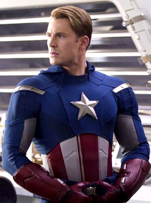 Chris Evans Captain America Hairstyle