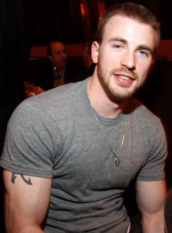 Chris Evans Fantastic Four Shirtless