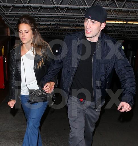 Chris Evans Girlfriend June 2012