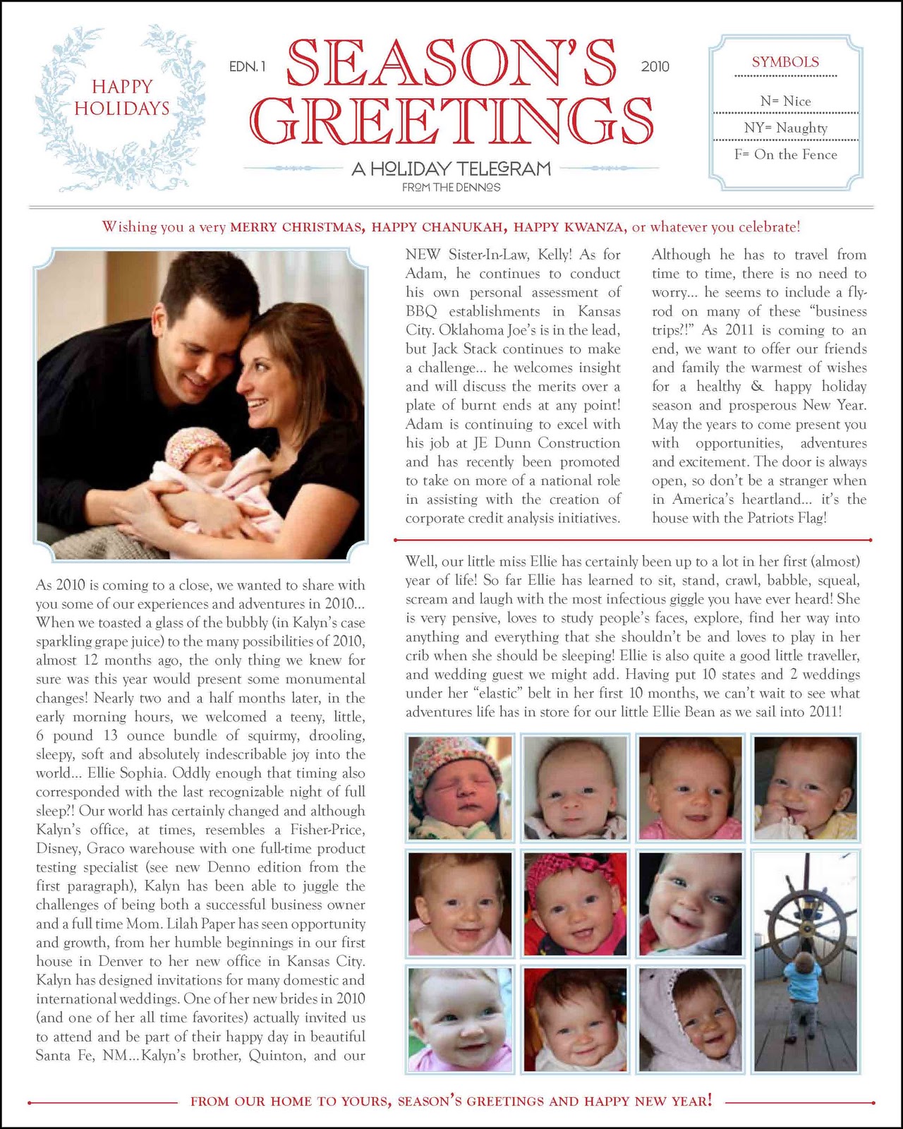 Christmas Newsletter Ideas