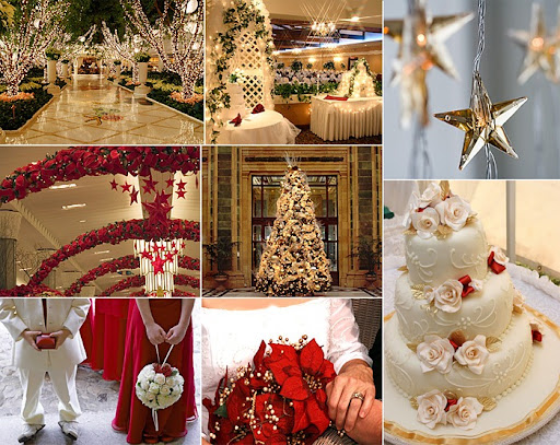 Christmas Wedding Flowers Ideas