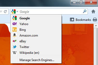 Clear Google Search Bar Firefox