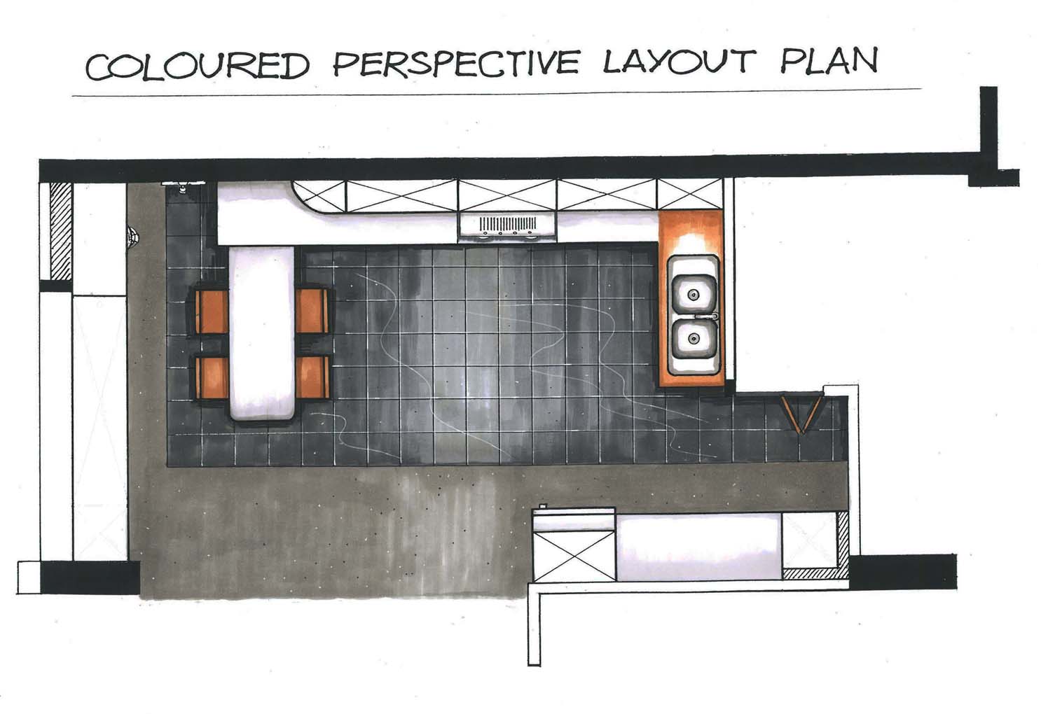 Clothing Store Layout Plan Design