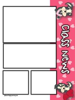 Cute Newsletter Templates For Teachers