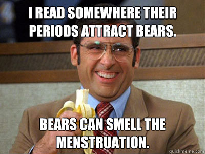 Do Women On Their Period Attract Bears