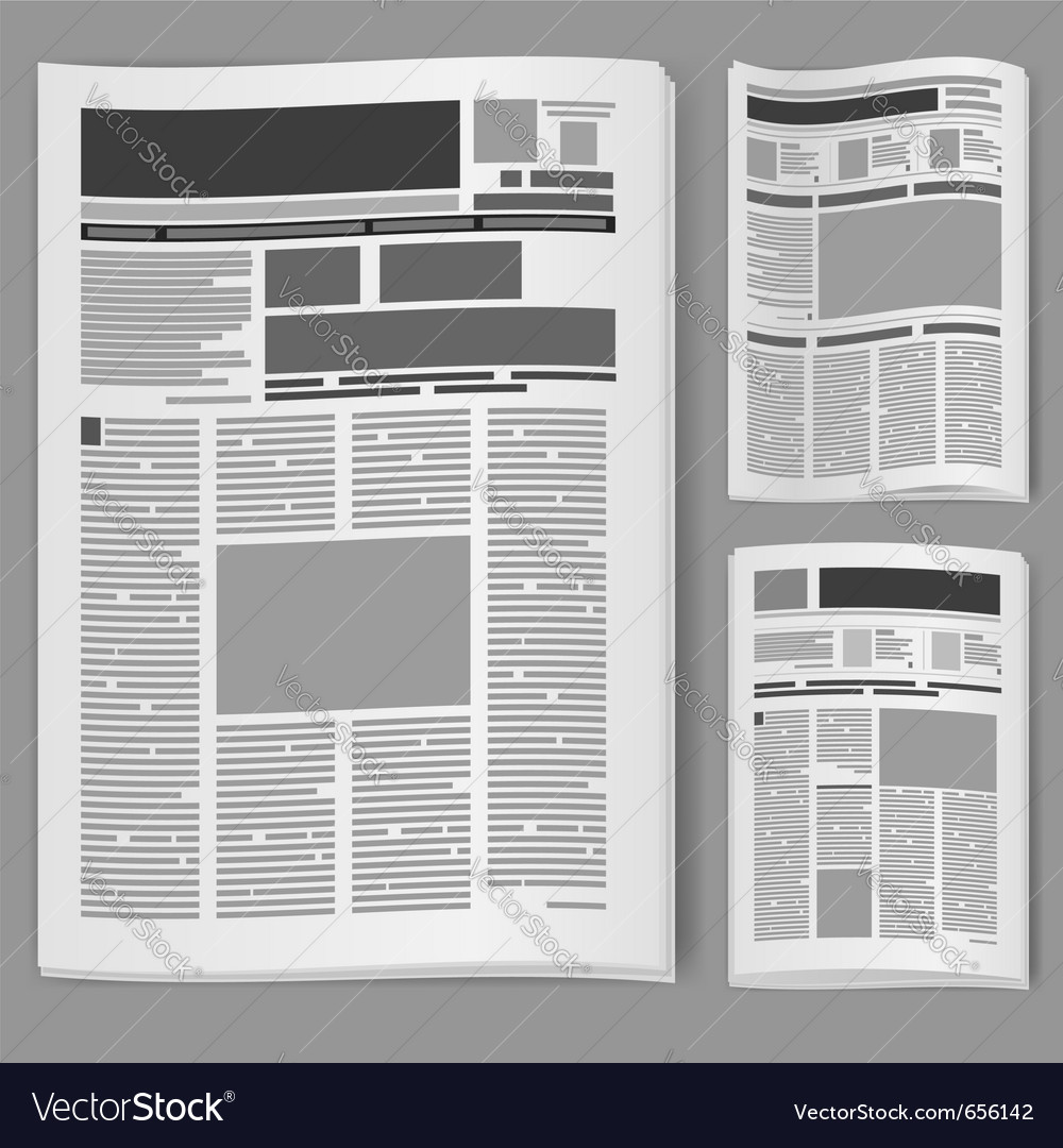 Free Blank Newspaper Template For Kids