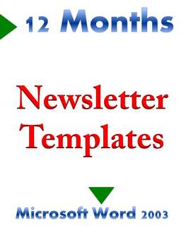 Free Newsletter Templates For Microsoft Word 2003