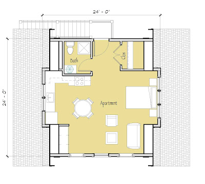 Garage Studio Apartment Plans