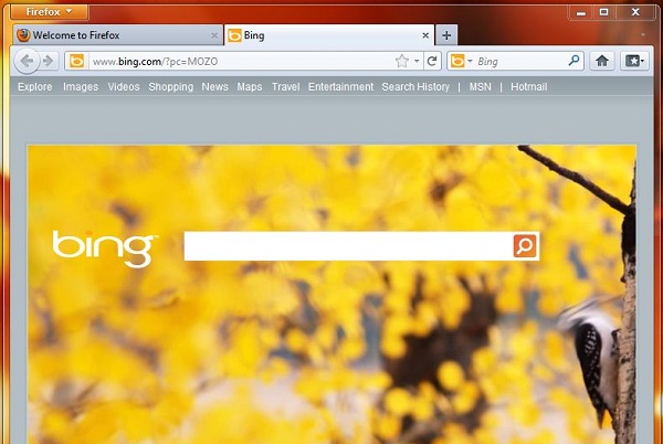 Get Google Search Bar Firefox