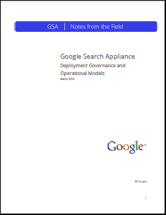 Google Search Appliance Documentation