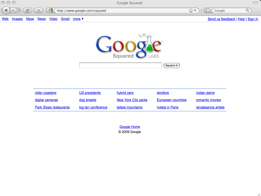 Google Search Box