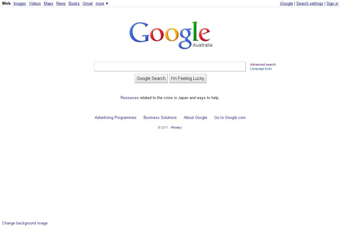 Google Search Box