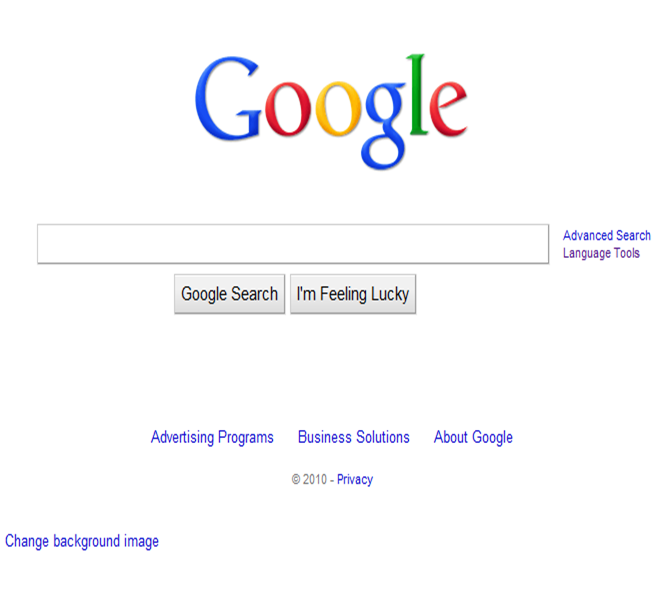 Google Search Page Background