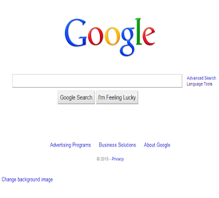 Google Search Page Background