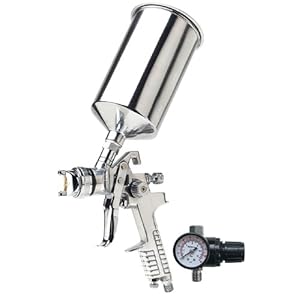 Gravity Feed Spray Gun Setup