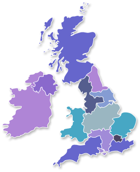 Great Britain Map Blank