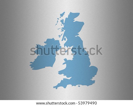 Great Britain Map Outline