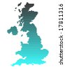 Great Britain Map Vector